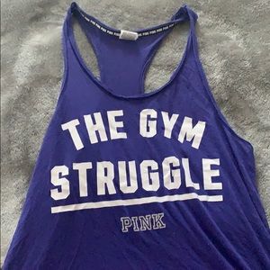 PINK work out tank